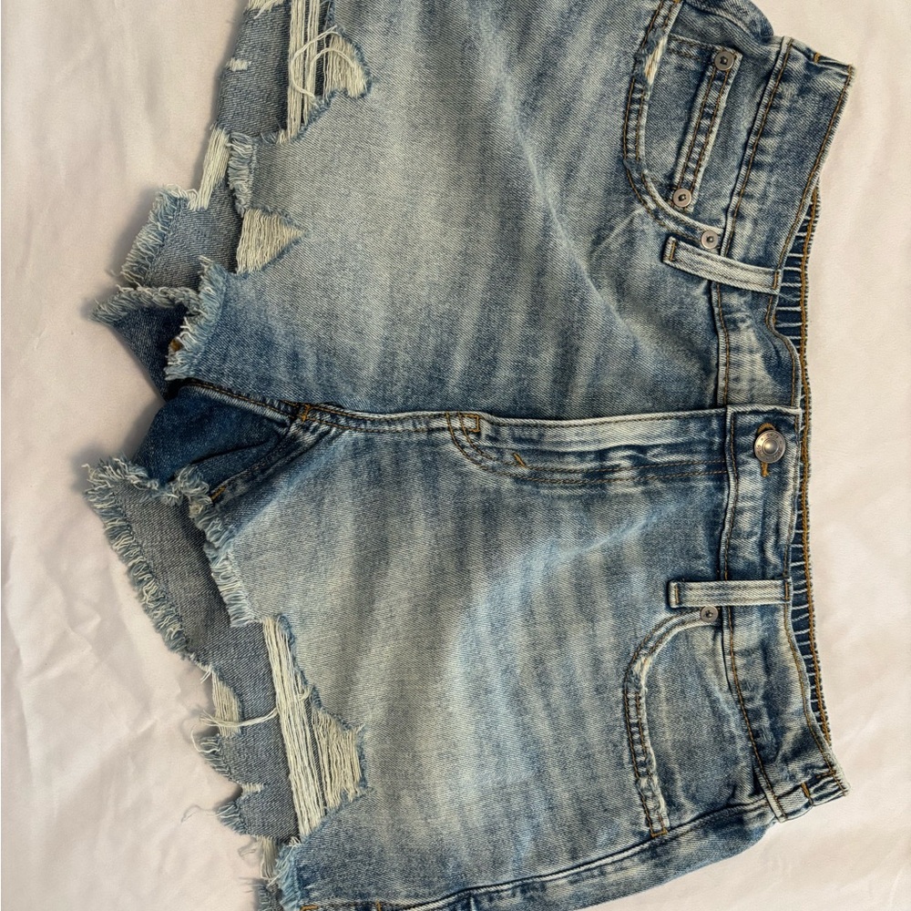 Aerie daydream Denim Distressed Women's Shorts